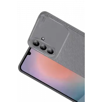 Newface Samsung Galaxy S26 Plus Auto Focus Karbon Kapak - Gri