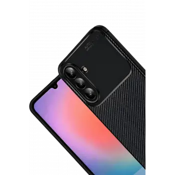 Newface Samsung Galaxy S26 Plus Auto Focus Karbon Kapak - Siyah