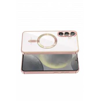 Newface Samsung Galaxy S26 Plus Kross Magneticsafe Kapak - Rose