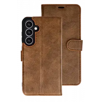 Newface Samsung Galaxy S26 Plus Trend S Plus Kapaklı Kılıf - Taba