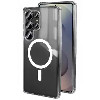 Newface Samsung Galaxy S26 Ultra Magneticsafe Şeffaf Silikon - Şeffaf