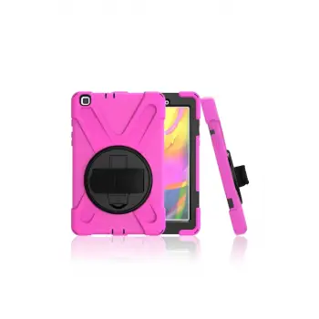 Newface Samsung Galaxy T290 Tab A 8 Kılıf Amazing Tablet Kapak - Pembe