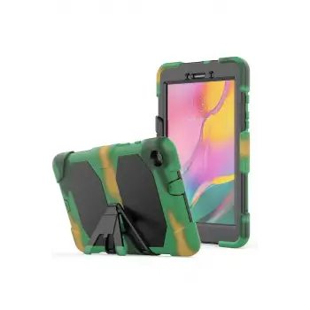 Newface Samsung Galaxy T290 Tab A 8 Kılıf Griffin Tablet Kapak - Kamuflaj
