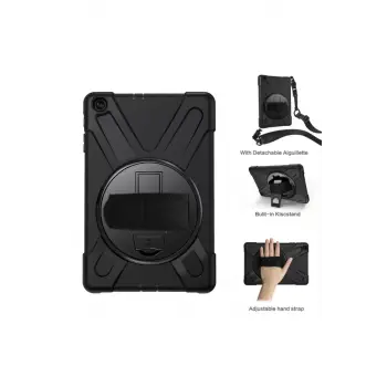 Newface Samsung Galaxy T510 Tab A 10.1 Kılıf Amazing Tablet Kapak - Siyah
