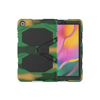 Newface Samsung Galaxy T510 Tab A 10.1 Kılıf Griffin Tablet Kapak - Kamuflaj