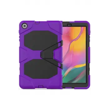 Newface Samsung Galaxy T510 Tab A 10.1 Kılıf Griffin Tablet Kapak - Mor