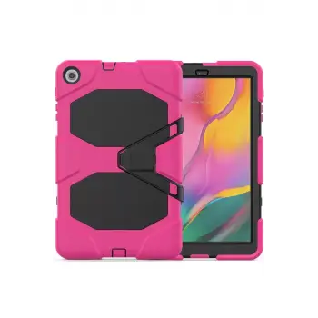 Newface Samsung Galaxy T510 Tab A 10.1 Kılıf Griffin Tablet Kapak - Pembe