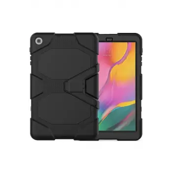 Newface Samsung Galaxy T510 Tab A 10.1 Kılıf Griffin Tablet Kapak - Siyah