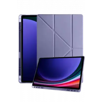 Newface Samsung Galaxy Tab A11 Kalemlikli Mars Tablet Kılıfı - Lavender