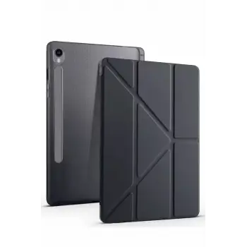Newface Samsung Galaxy Tab S10 FE Plus 13.1 Kalemlikli Mars Tablet Kılıfı - Siyah