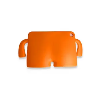 Newface Samsung Galaxy X610 Tab S9 FE Plus 12.4 Karakter Tablet Silikon - Turuncu