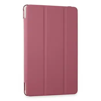 Newface Samsung Galaxy X610 Tab S9 FE Plus 12.4 Kılıf Tablet Smart Kılıf - Pembe