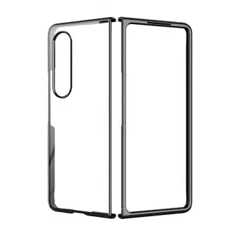 Newface Samsung Galaxy Z Fold 4 Kılıf Fold Element Kapak - Siyah