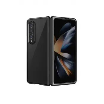 Newface Samsung Galaxy Z Fold 4 Kılıf Fold Element Kapak - Siyah