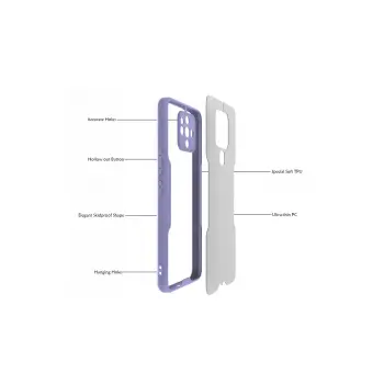 Newface Tecno Camon 16 Kılıf Platin Silikon - Sarı