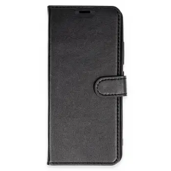 Newface Tecno Camon 16 Prime Trend S Plus Kapaklı Kılıf - Siyah