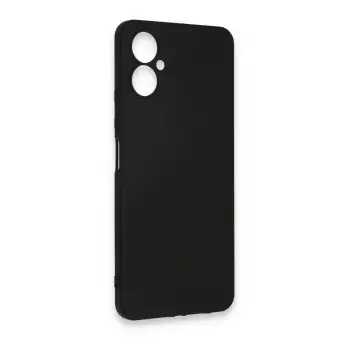 Newface Tecno Camon 19 Neo Kılıf First Silikon - Siyah