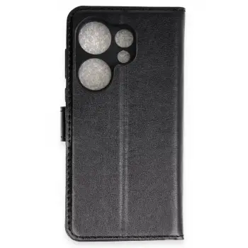 Newface Tecno Camon 20 Prime Trend S Plus Kapaklı Kılıf - Siyah