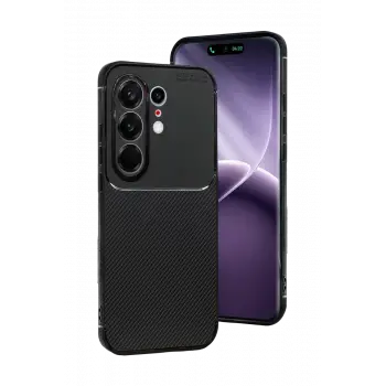 Newface Tecno Camon 50 Pro 5G Auto Focus Karbon Kapak - Siyah