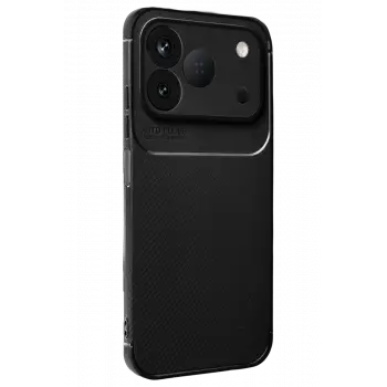 Newface Tecno Spark 50 4G Auto Focus Karbon Kapak - Siyah