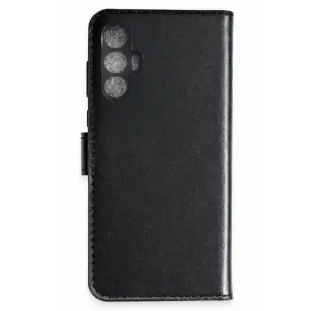 Newface Tecno Spark 8 Pro Trend S Plus Kapaklı Kılıf - Siyah
