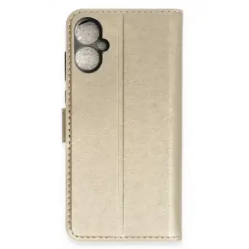 Newface Tecno Spark 9 Pro Trend S Plus Kapaklı Kılıf - Gold