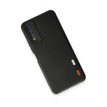 Newface Vivo Y11S Kılıf Loop Deri Silikon - Siyah