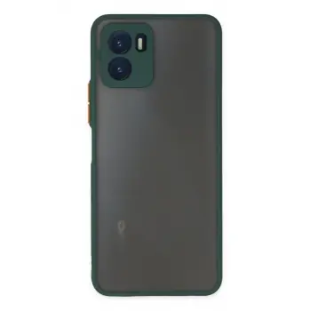 Newface Vivo Y15S Kılıf Montreal Silikon Kapak - Yeşil