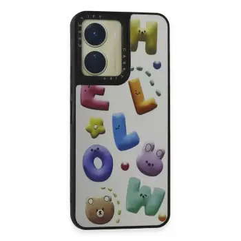 Newface Vivo Y16 Kılıf Mirror Desenli Kapak - Mirror - 15