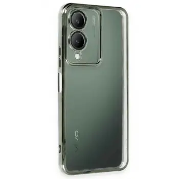 Newface Vivo Y17S Kılıf Razer Lensli Silikon - Yeşil
