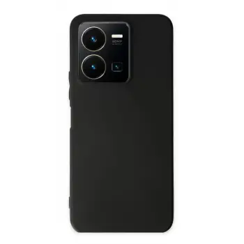 Newface Vivo Y35 Kılıf First Silikon - Siyah