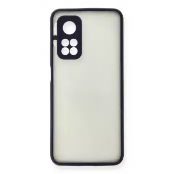 Newface Xiaomi Mi 10T Kılıf Montreal Silikon Kapak - Lacivert