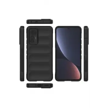 Newface Xiaomi Mi 12 Lite Kılıf Optimum Silikon - Siyah