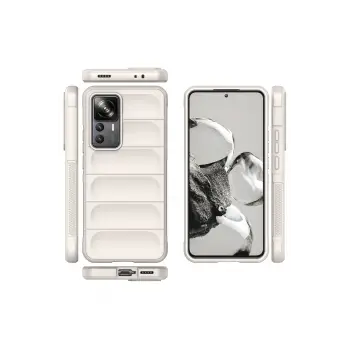 Newface Xiaomi Mi 12T Pro Kılıf Optimum Silikon - Krem
