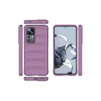 Newface Xiaomi Mi 12T Pro Kılıf Optimum Silikon - Mor