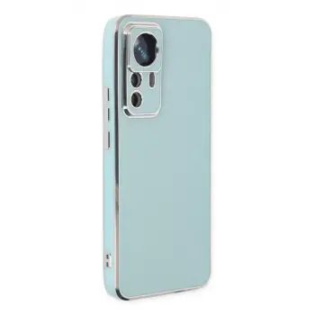 Newface Xiaomi Mi 12T Pro Kılıf Volet Silikon - Açık Yeşil