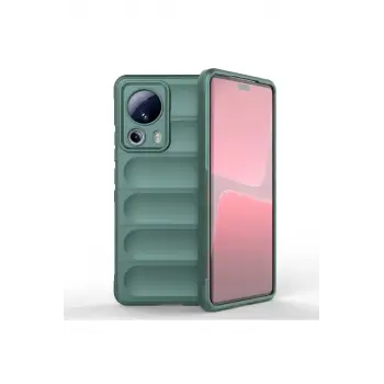 Newface Xiaomi Mi 13 Lite Kılıf Optimum Silikon - Koyu Yeşil