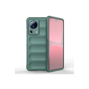 Newface Xiaomi Mi 13 Lite Kılıf Optimum Silikon - Koyu Yeşil