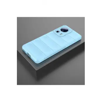 Newface Xiaomi Mi 13 Lite Kılıf Optimum Silikon - Sky Blue