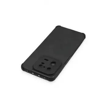 Newface Xiaomi Mi 13 Pro Kılıf Loop Deri Silikon - Siyah