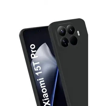 Newface Xiaomi Mi 15T Pro First Silikon - Siyah