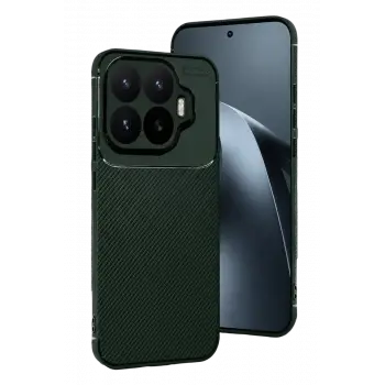 Newface Xiaomi Mi 17T Auto Focus Karbon Kapak - Koyu Yeşil