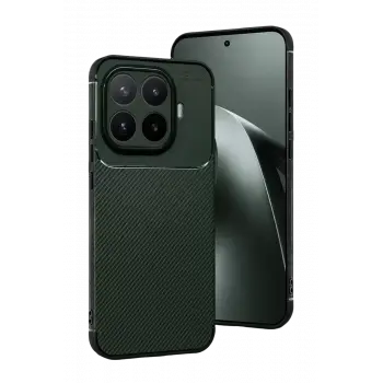 Newface Xiaomi Mi 17T Pro Auto Focus Karbon Kapak - Koyu Yeşil