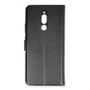 Newface Xiaomi Mi 8 Trend S Plus Kapaklı Kılıf - Siyah