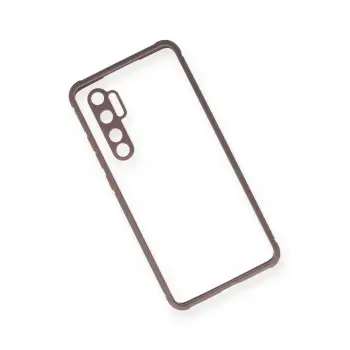 Newface Xiaomi Mi Note 10 Lite Kılıf Miami Şeffaf Silikon - Açık Mor