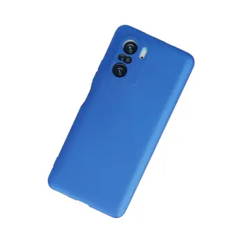 Newface Xiaomi Poco F3 Kılıf First Silikon - Mavi