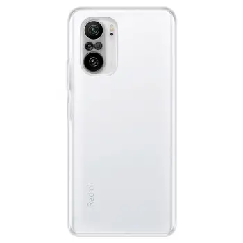 Newface Xiaomi Poco F3 Kılıf Lüx Şeffaf Silikon