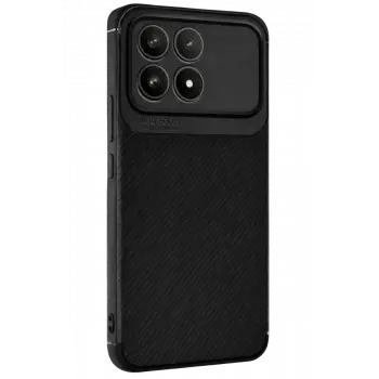 Newface Xiaomi Poco F8 Pro Auto Focus Karbon Kapak - Siyah