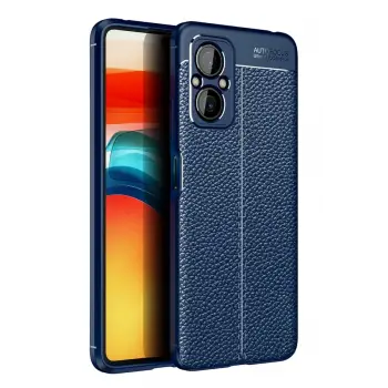 Newface Xiaomi Poco M5 Kılıf Auto Focus Kapak - Lacivert