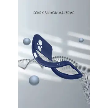 Newface Xiaomi Poco M5 Kılıf Platin Silikon - Siyah